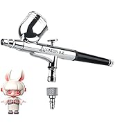 Amazon | VIAEON エアブラシ ハンドピース エアーブラシ 0.2mm え