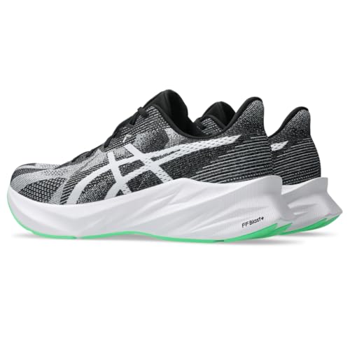 ASICS ASICS Men's DYNABLAST 5 Running Shoes, 8, Black/White