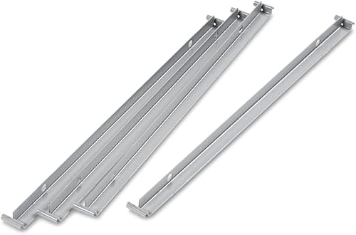 Alera 25516 Barras de aluminio de dos filas para limas laterales de 30 pulgadas y 36 pulgadas de ancho (paquete de 4)