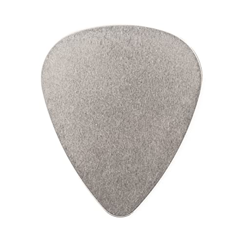 Médiators Dunlop Stainless Steel 0,38mm, lot de 36 plectres légers pour guitare acoustique