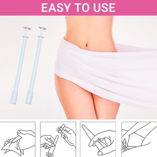 GXGM 14 Stück Einweg Vaginal Creme Applikatoren,Vaginal Applikator Fuer,Hygienische Gewinde Injektor Applikatoren,Gleitgel Applikator Spritze Gleitmittel Tube für Die Meisten Zäpfchen Unguent