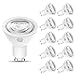 Produktbild DORESshop GU10 LED-Leuchtmittel, 6 W, Warmweiß 3000 K, entspricht 50 W Halogenlampen, 500 Lumen, 60 ° Abstrahlwinkel, 10 Stück