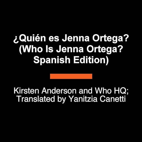 『&iquest;Qui&eacute;n es Jenna Ortega? (Who Is Jenna Ortega? Spanish Edition)』のカバーアート