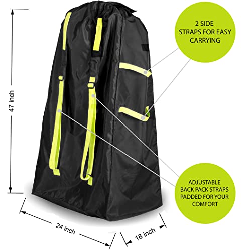 image for V VOLKGO Gate Check Double Stroller Bag for Airplane Travel | Extra La