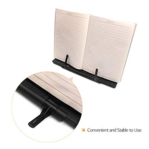 Moniss Suporte De Música De Mesa Dobrável Suporte Portátil Para Livro De Receitas Leitura De Livros