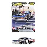 ホットウィール(Hot Wheels) ブールバード '69 フォード トリノ タラデガ 乗り物おもちゃ ミニカー 3歳から ブルー JHW28 image