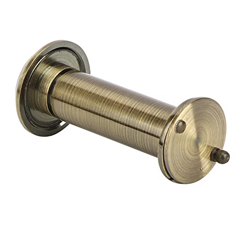 Mirilla para puerta con tapa antirrobo de 220 grados, visor de seguridad con cubierta trasera, para 16-23mm, aleación (bronce) miniatura 7