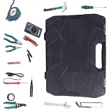 qokeeu Kit Básico De Herramientas Para Hogar - Juego de 39 Piezas Multiusos Portátil | Kit de Herramientas para el Hogar,Para Furgoneta SUV Camión Camping Viaje Y Asientos Delanteros Traseros Y Centro