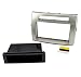 Produktbild Watermark Vertriebs GmbH & Co. KG Radioblende 2DIN Doppel-DIN für Toyota Corolla Verso 2004-2009, Silber