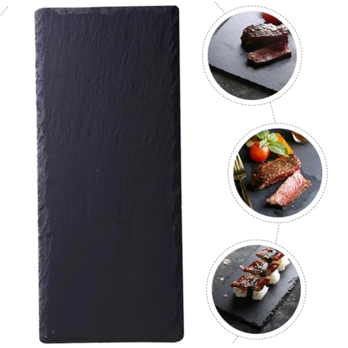 Plato natural de sushi jojofuny 30x10cm resistente miniatura 7