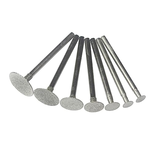 Set 7 Pzas Fresas de Diamante Forma T 1/8" miniatura 1