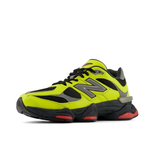 New Balance 9060 Mens Shoes Size 10, Color: Yellow/Grey/Black