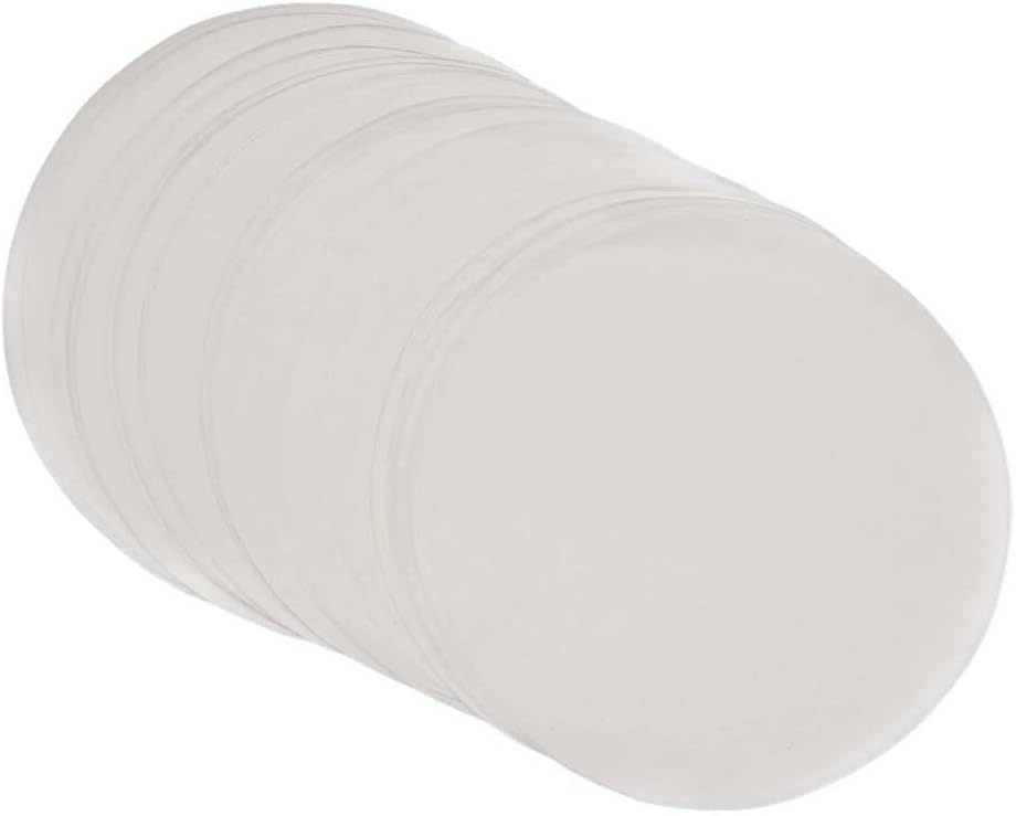 Baking Parchment Paper Circles 20cm,8 Inch Non-Stick Precut Round Baking Sheets Liners for Cream Cake Pans Kitchen Food (Pack of 500),White