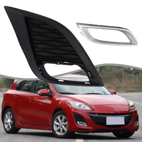Cubierta de luz antiniebla derecha para parachoques de Mazda 3 5