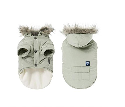 Petbobo Cat Dog Doggie Down Jacket Hoodie Coat Pet Clothes Warm Clothing For Small Dogs Winter Beige Xl #TOP1