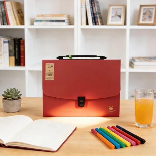 Trieur de documents A4 portable pour organiser le bureau et l'école