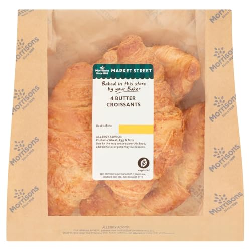 Morrisons Cake Shop Butter Croissants 4 Pack