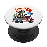 Photo Gallery bambini dinosaur fire truck 4th birthday boy 4 trex firefighter popsockets popgrip intercambiabile Photo Gallery bambini dinosaur fire truck 4th birthday boy 4 trex firefighter popsockets popgrip intercambiabile