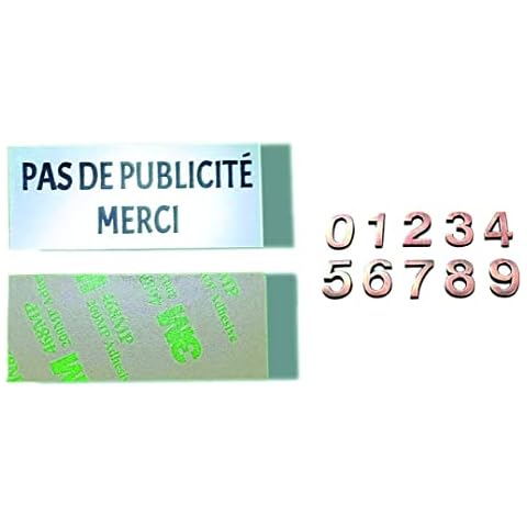 PARENCE - Kit Plaque et Chiffre 3 Cover