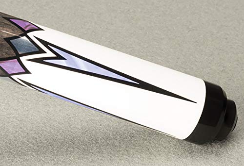 Taco de Billar McDermott Lucky L75 Blanco Mango Gris miniatura 2