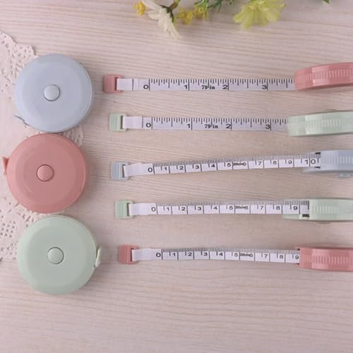 Cinta métrica flexible para costura 2m 3 piezas miniatura 4