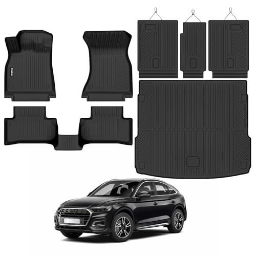 Bingoliner Floor Mats for 2018-2024 Audi Q5, 2025 Old Body Only Accessories