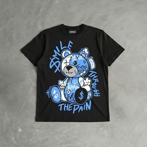 Image of DopeSkill Graphic Tee Streetwear Hip Hop Hypebeast Street Style Unisex T-Shirt Sneaker Colour Matching Shirts Cute Graphic