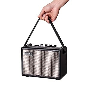 Coolmusic 15G Ampli de Guitare Bluetooth Portable, ampli de Guitare électrique et ampli de Guitare Acoustique avec réglage de la réverbération et du Gain - Les Beatles, Paul McCartney, John Lennon, RIngo Starr, George Harrison