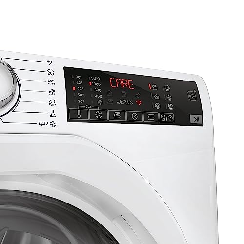 Hoover H-WASH 300 H3WP 4134TAM/1-S Waschmaschine/Energieeffizienzklasse A/Füllmenge 13 kg/Smarte Bedienung mit NFC-Technologie/BPM Inverter-Motor/Symbolblende