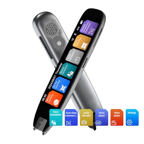 Stylo lecteur de scanner portable pour traduire vos réunions et cours en 142 langues