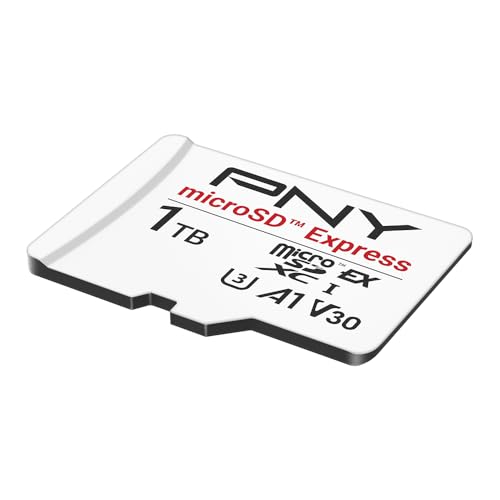 Image of PNY microSD Express 1TB (New Updated Version) UHS-I U3 V30 A1 microSDXC Flash Memory Card, up to 890 Read & up to 850 Write, Compatible with Nintendo Switch 2