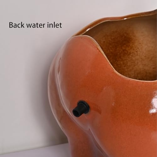 Pond Fountain Spitters for Small Ponds & Fish Tanks - Automatic Water Circulation Ornaments for Garden Decor, 20x18x16cm (8x7x16in) - Enhance Your Landscape!