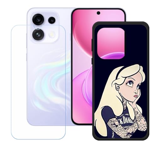 CongJiaLingXi�� �P�[�X�K�p �� Oppo Reno16 F 5G �ы����K���X�ی얌,WZ1 | �_��Ȓ����^�V���J�Q��TPU�h�U�ی�g�уP�[�X�t���L�V�u���o���p�[�P�[�X, 6.57 �C���`