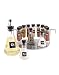 Chemist's Spice Rack, 14 Piece Chemistry Spice Rack Set