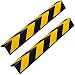 Electriduct Pair of Rubber Corner Guards 30" for Parking Columns and Garage Walls L-Shaped