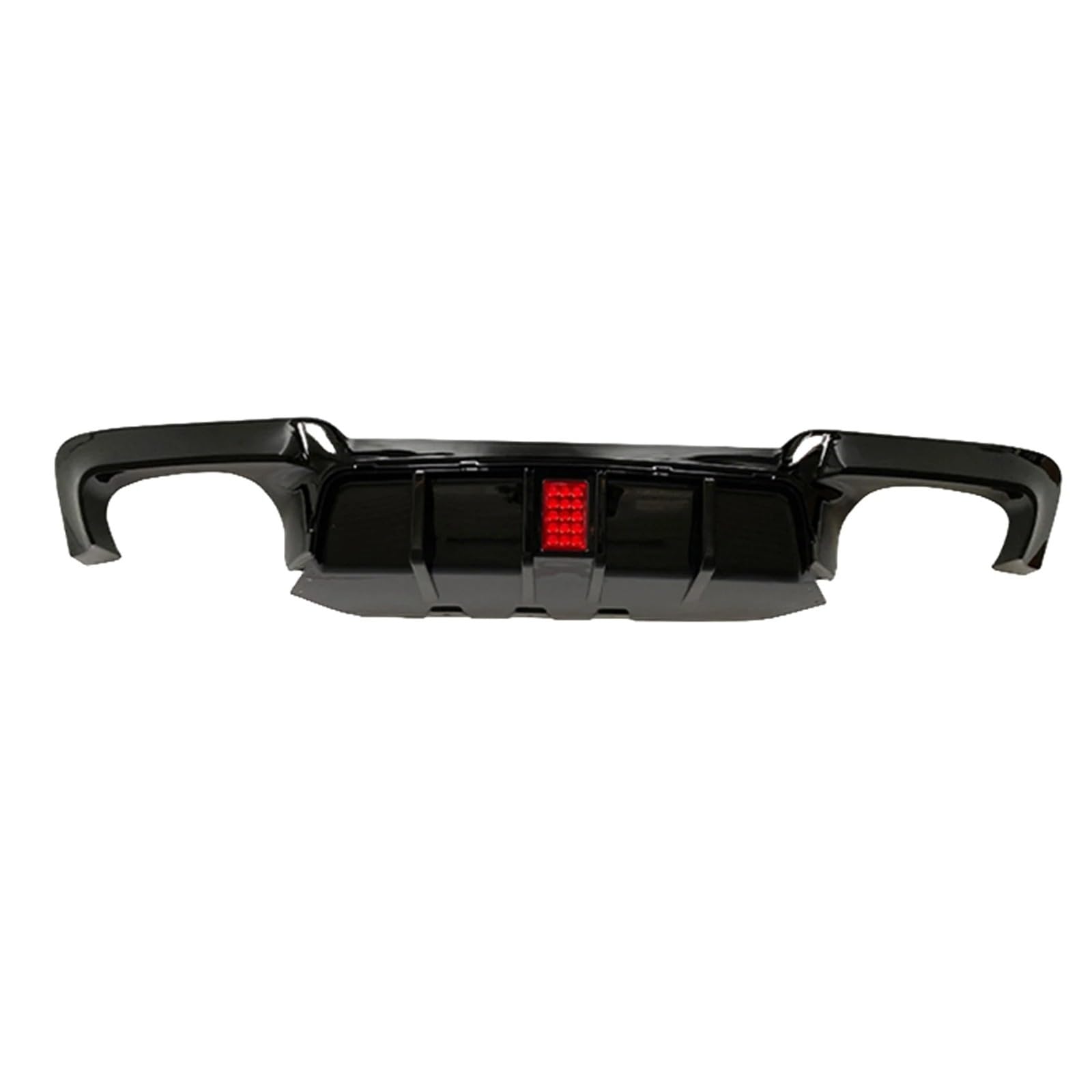 Difusor trasero con luz LED para BMW Serie 5 F10 F11 F18 Sport 2010 a 2016 con look de alerón 5