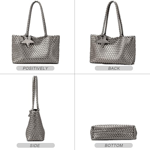 Bolso Hobo de Hombro Fashion para Mujer miniatura 7