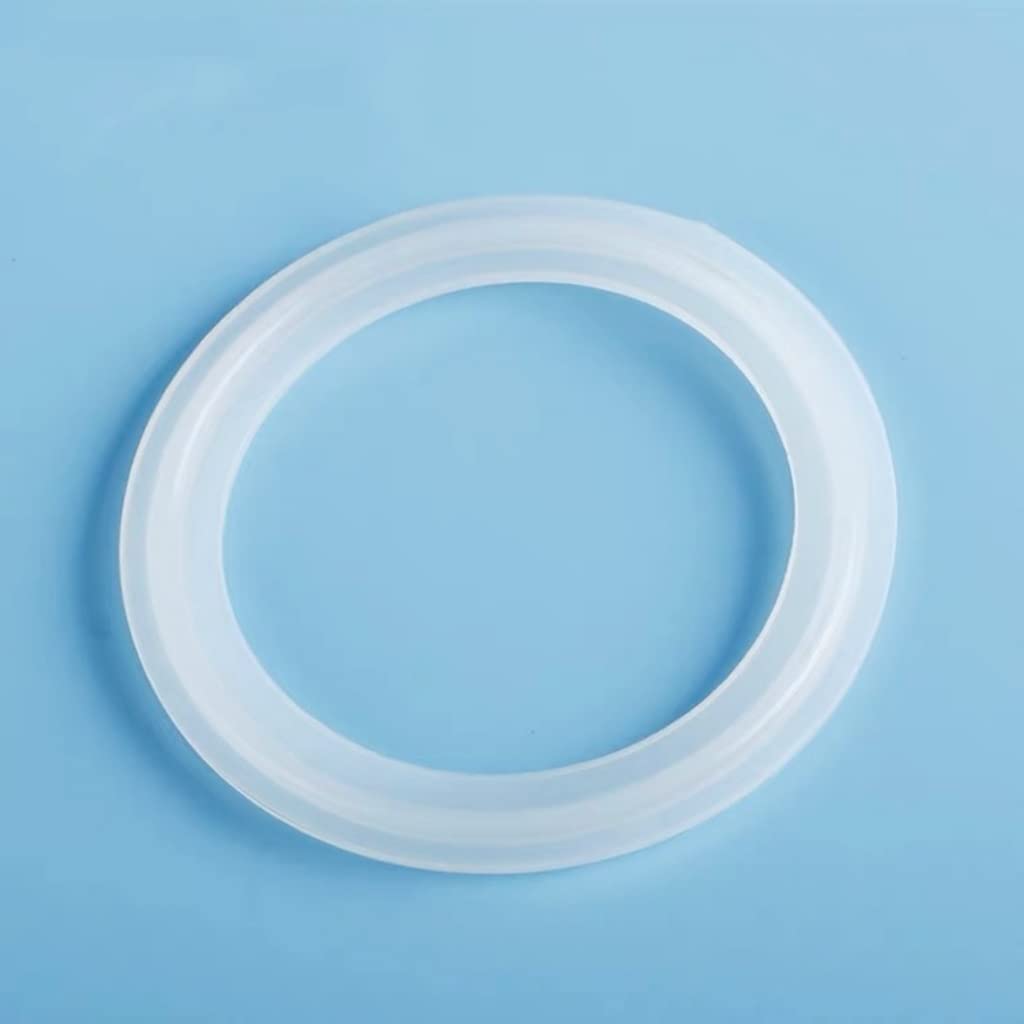 Anello di tenuta for guarnizione in silicone Tri Clamp da 10 pezzi for tubo sanitario for latticini homebrew(219 x 233.5mm)