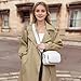 Imagen de GUDIDBAG Bolsos bandolera Mujer Cuero PU Bolso de Hombro Mujer Bolsos de mano Correa Ancha Ajustable Y ExtraíBle Beige