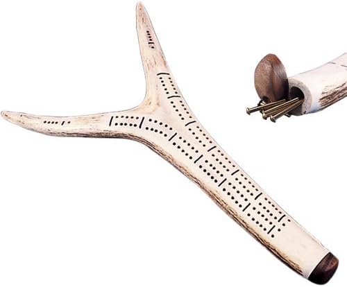 High Country Arts Elk Antler Cribbage Game