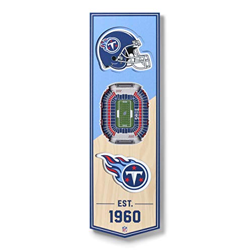 Image of YouTheFan NFL 3D Stadium Banner - 6x19