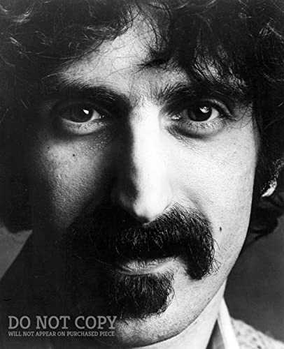 Affiche Frank Zappa portrait rare 1973 pour décoration salon et studio de musique