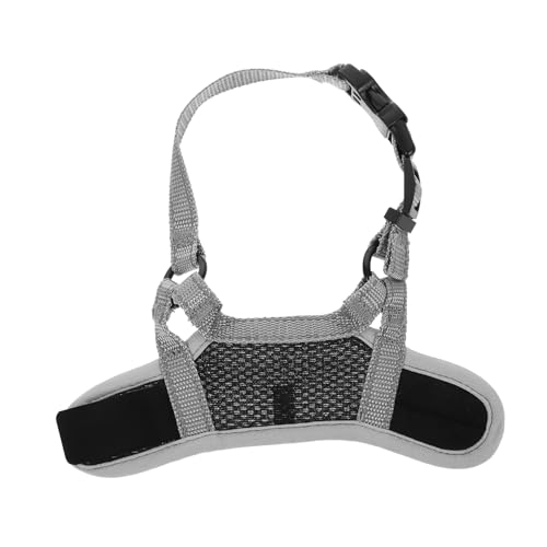 LIOOBO Dog Mask Breathable Mesh Muzzle for Small Large Dogs Puppy Mouth Cover Polyester Mouth Sleeve