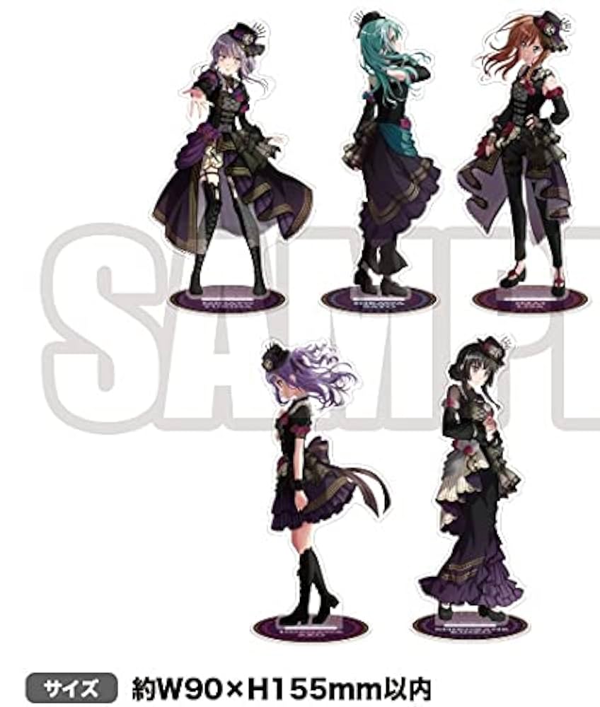 BanG Dream! バンドリ　アクリルスタンド　ロゼリア　白金燐子 BanG Dream! 3rd Season』 Roselia アクリルフィギュア Ver