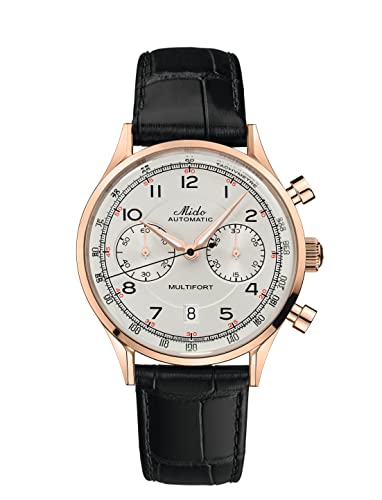 Image of MIDO Multifort Patrimony Chronograph - Swiss Automatic Watch for Men - 42mm Case