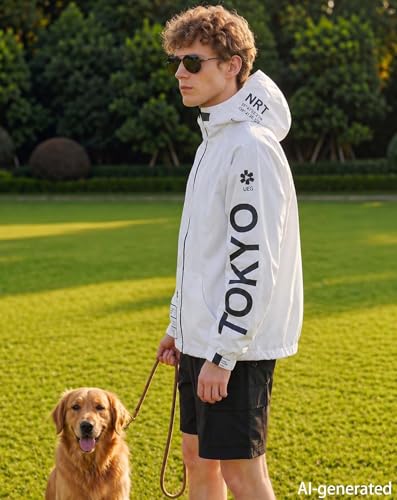 Image of Niepce Inc Japanese Streetwear Waterproof Windbreaker Jackets for Men | Cosplay, Everyday Wear, Gift for Boyfriend or Son