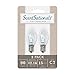 Scentsationals 15w Bulbs for Accent Wax Warmer, 15 Watt Light Candelabra E12 Base - Replacement Electric Wall Plug-in Wax Melter Candle, Certified Style C7 120 Volt (2 Bulbs)