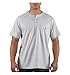 Carhartt Men's Big & Tall Force Cotton Short Sleeve Henley Relaxed Fit