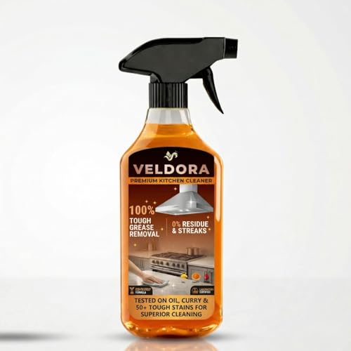 Kitchen Cleaner - 500 ml | Instantly removes Tough Greases, No stains or residue | Cleans in 60 seconds | Maximum cleaning power | Suitable for Counte