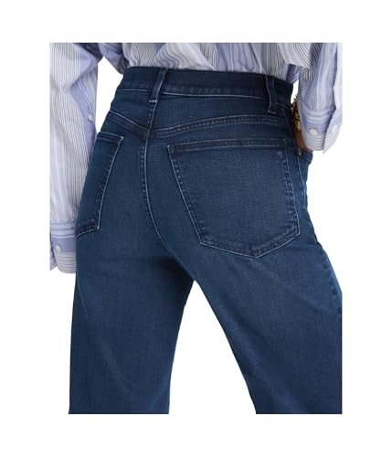 Madewell Women's Flared Wide-Leg Crop Jean in Kingston Wash4